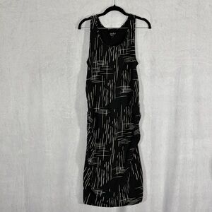Isabel Maternity - Black/Cream - Maternity Dress - M